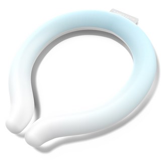 Lead home Magic Ice 寬版18度凍結夏季涼感頸圈, 1個, 藍色