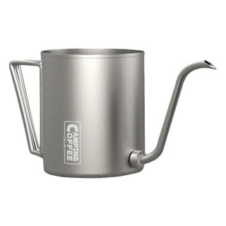 Driver CAMPING COFFEE 戶外手沖壺 600ml SUS304食品級不銹鋼, 1個