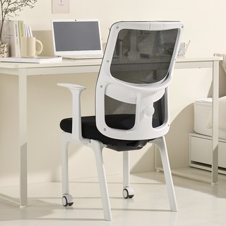 체어스코 스마트 메쉬 허리 편한 책상 공부 의자, 딥블랙