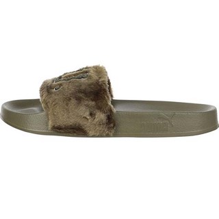 PUMA 女款 Leadcat Fenty 毛絨拖鞋 367089-01