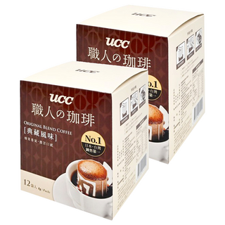 ucc 職人的珈琲 典藏風味濾掛式咖啡, 8g, 12包, 2盒