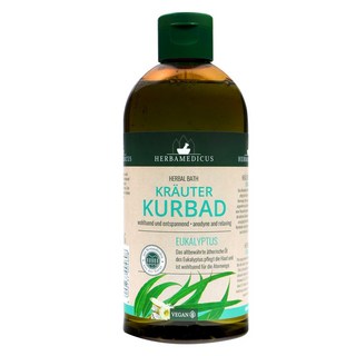 德國 HERBAMEDICUS 草本活力泡澡精油 桉樹 500ml 4瓶 舒緩疲勞、放鬆身心