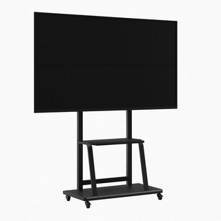 카멜마운트 이동식 TV 스탠드 대형 SB100H, 블랙, 1개