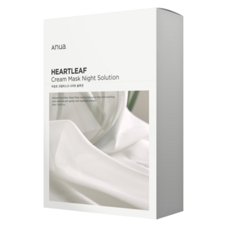 Anua 魚腥草乳霜面膜 Set 鎖定保濕 強化屏障, 10片, 1盒