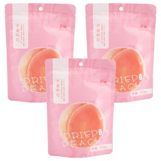 永禎 水蜜桃乾, 150g, 3包