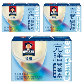 QUAKER 桂格 完膳 營養素禮盒 香草口味 8罐, 2L, 3盒