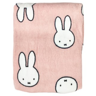 星紅織品 米飛兔割絨浴裙 正版授權 加寬純棉 淺粉色 80*140cm, 1件