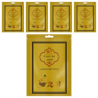 蘭納足貼 5g, 5個, 10張