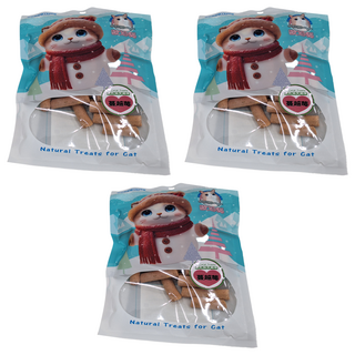 歐姆貓 凍乾貓草細棒, 蔓越莓, 25g, 3包