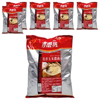 小磨坊 乳香玉米濃湯, 1kg, 6包