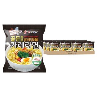 KORMOSA 韓寶 黃金咖哩湯麵 Set 融合Q彈麵條和東南亞白咖哩的獨特風味, 24包
