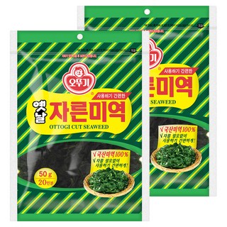 오뚜기옛날 자른 미역, 50g, 2개