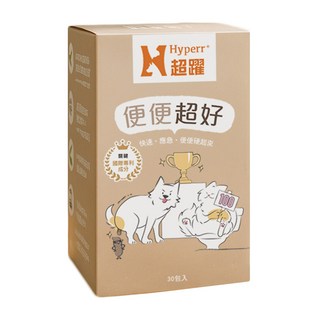Hyperr 超躍 犬貓保健品 便便超好 犬貓適用 30包入, 33g, 腸道健康/乳酸菌, 1組