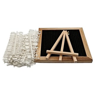 字母留言板 黑色 創意留言記事板 居家裝飾必備, 小款, 1個