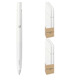 ZEBRA 斑馬牌 Blen 原子筆 舒適書寫 減震 無縫設計, 黑色, 20支