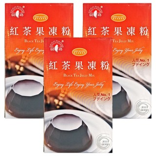新光洋菜 紅茶果凍粉, Black Tea Jelly Mix, 1kg, 3盒