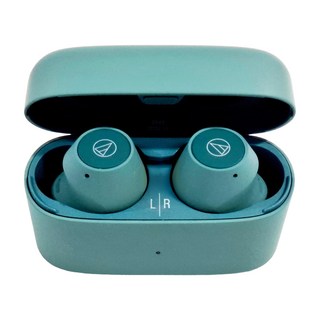 audio-technica 鐵三角 真無線耳機 原廠保固, ATH-CKS30TW+, 綠色