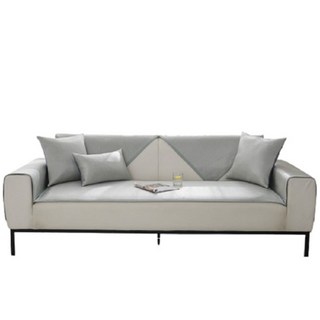 可水洗冰絲涼感沙發墊, 70 x 180cm, 深夜灰