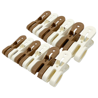 名仕 衣世代 大型衣物棉被夾, 聚丙烯(PP)材質, 12x4cm, 6個, 2組