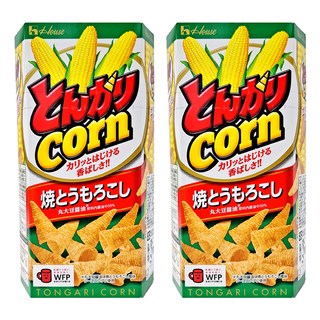 House 好侍 牛角玉米餅 烤玉米風味, 68g, 2盒