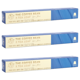 The Coffee Bean House Blend咖啡膠囊, 5g, 10顆, 3盒