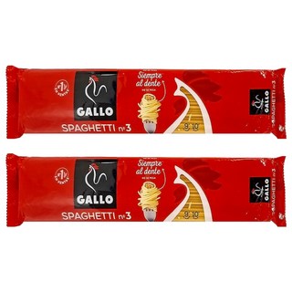 西班牙 GALLO 公雞牌 直麵 N.3 Spaghetti, 250g, 2包