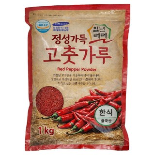 일년래래 중국산 한식용 고춧가루, 1kg, 1개