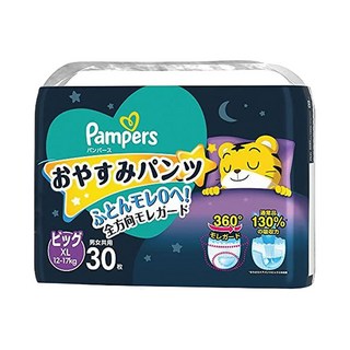 Pampers 幫寶適 日本境內版 巧虎安睡褲 12~17kg, XL, 30片