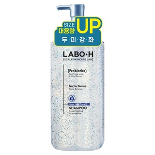 라보에이치 대용량 두피 쿨링 노세범 탈모 완화 기능성 샴푸, 1개, 610ml