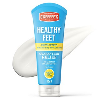 O'Keeffe's 歐肌膚 Healthy Feet 去角質保濕護足霜, 1入, 1個, 80ml