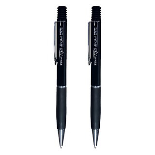 O.B. 歐布德 日本高級自動原子筆 耐用不易磨損 0.7mm, 貓眼黑, 2支