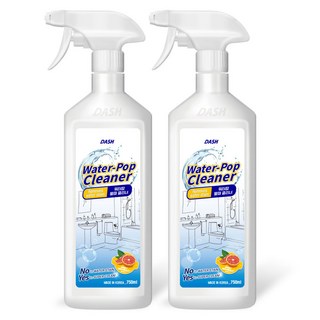 대쉬 워터팝 물때 클리너, 750ml, 2개