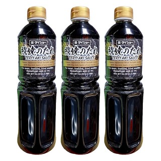 Daisho 大逸昌日式照燒醬 適用於烤肉、海鮮 快速上色 醬香濃郁, 1.25kg, 3瓶