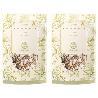 GreenMarket 菓青市集 原味綜合爆穀物 素食 臺灣製, 2包, 120g