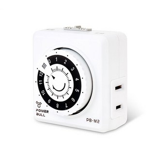 POWER BULL 動力公牛 太簡單 12小時倒計時定時器 機械式, PB-M2, 1個