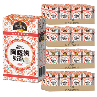 光泉 午后時光 阿薩姆奶茶 無奶精添加 使用真實茶葉, 300ml, 96入