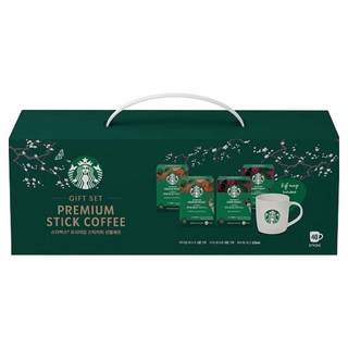 스타벅스 엔트리팩 프리미엄 스틱커피 선물 세트, 1세트, 40개입