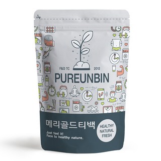 PUREUNBIN 萬壽菊花草茶三角茶包, 1.5g, 50包, 1袋