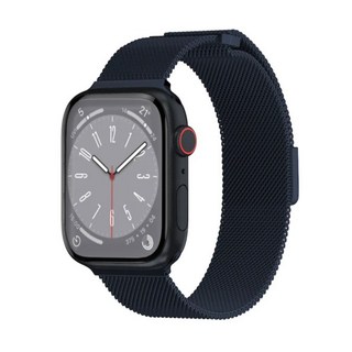 SwitchEasy MAGEASY 米蘭錶帶 不鏽鋼磁扣錶環, 午夜, 1個