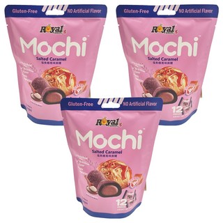 ROYAL FAMILY 皇族 鹽焦糖風味麻糬, 3個, 180g