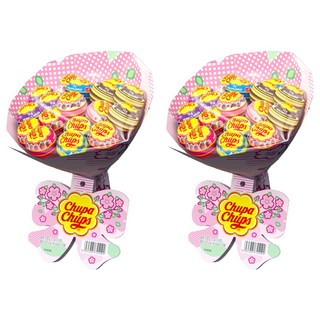 Chupa Chups 加倍佳 棒棒糖花束, 2組, 209g