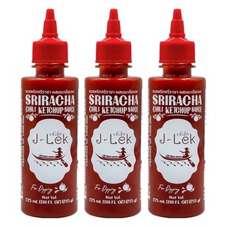 Deli Thai J-Lek 是拉差番茄醬, 235ml, 3個