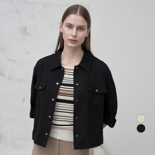 Olivia Lauren 女款立領短版夾克 VVCFU5M4271