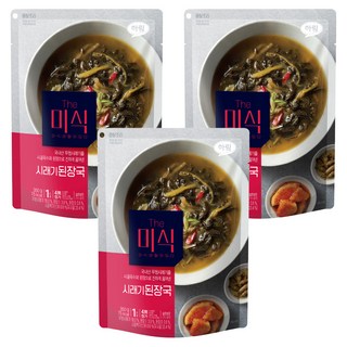 더미식 시래기 된장국, 350g, 3개