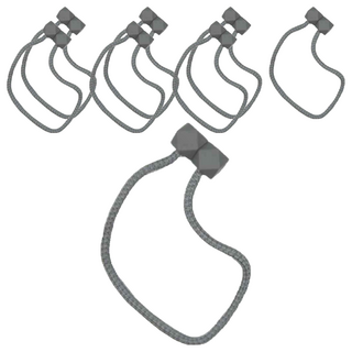 磁吸窗簾扣, 灰色, 8個