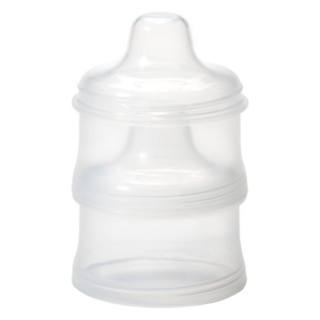 MOTHER-K 積木式奶嘴收納補充盒, 分開存放使用過與未使用的奶嘴, 單一顏色, 2個