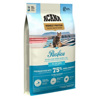 ACANA 愛肯拿 全齡貓 無榖配方飼料, 多種魚 + 玫瑰果, 4.5kg, 1包