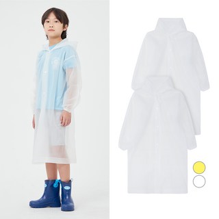 Base Alpha 兒童用高級EVA雨衣 2入組