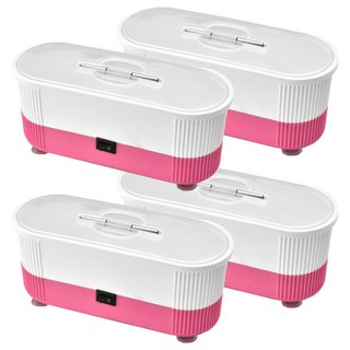 全自動超聲波多用清潔器, 粉色, 4個