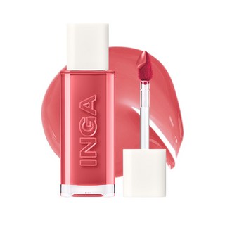 INGA Cosmetics 玻璃水光唇彩, Frost, 4.5g, 1支